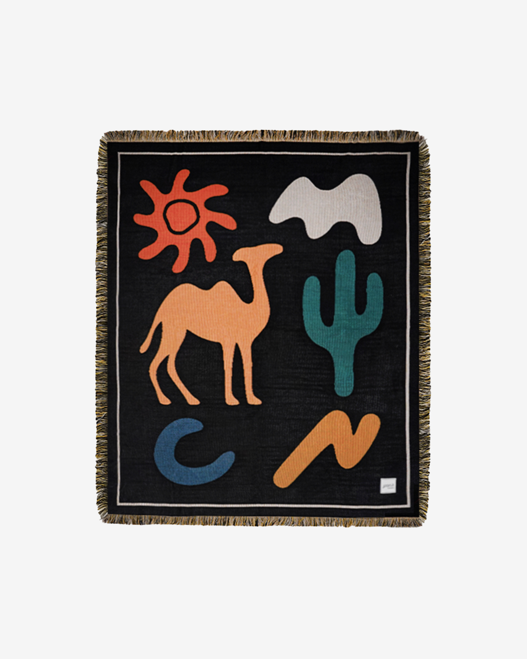 Oasis Large Woven Rug + Black Dust Bag